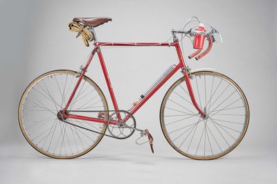 The bike on which Ray Booty broke the four hour barrier for 100 miles