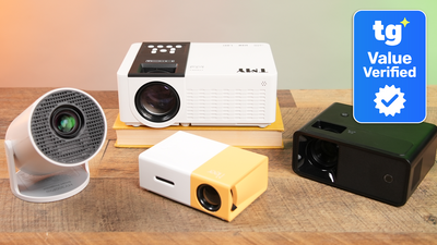 We lab-tested Amazon’s best-selling $50 projectors. Most are trash — except this one