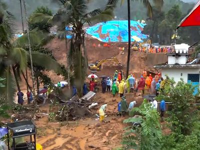 Wayanad landslide death toll rises to 6