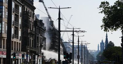 Huge emergency response as major fire engulfs historic building in Edinburgh