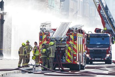 Edinburgh city centre fire sparks transport disruption