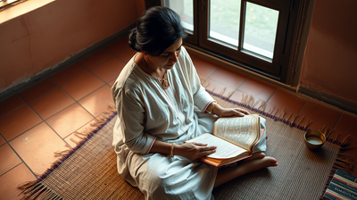 5 Bhagavad Gita Shlokas That Bring Calm and Stillness to Your Morning Meditation