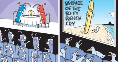 This Cartoonist Gives Famous Movies A Hilarious New Cast (20 New Pics)