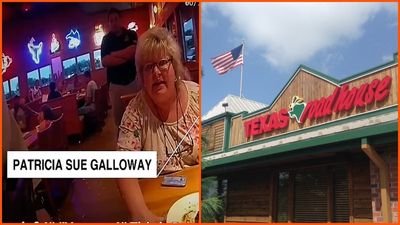 Woman refuses to leave Texas Roadhouse until her entire bill is voided. Then the manager allegedly starts a 40-minute company policy timer