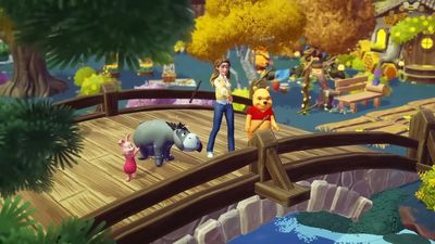 How to win Pooh Bear Sticks in Disney Dreamlight Valley Honeyglow Woods
