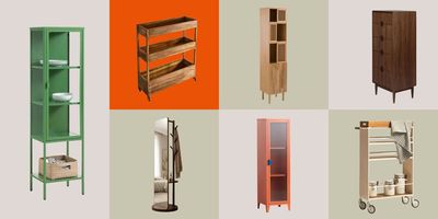 16 of the Best Slim Storage Designs That Won't Overpower a Small Room