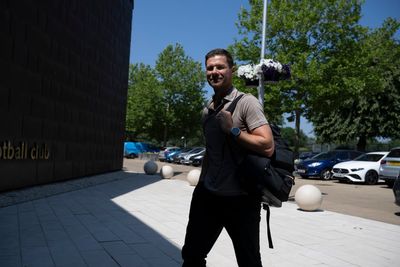 First pictures as Xabi Alonso arrives to begin Chelsea reign