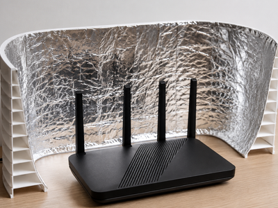 An aluminum foil reflector can keep Wi-Fi signals inside your home, reducing signal leakage beyond the walls and improving wireless security