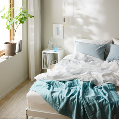 If you’re struggling to sleep in the July heatwave, this £50 IKEA duvet is perfect for sweaty nights – it’s ultra lightweight and cool to the touch