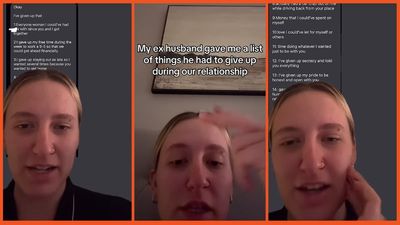 Atlanta woman reads her ex-husband’s list of ‘sacrifices’ during their divorce. Then she exposes every single one: ‘Let’s read that again’