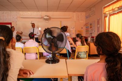 School absences in England reached nearly 20% during June heatwave amid rare red heat warning