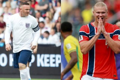Erling Haaland reminds Wayne Rooney of his promise ahead of World Cup clash: ‘That’s all I want to see’