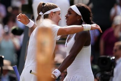 Coco Gauff squanders match point as Karolina Muchova reaches Wimbledon final