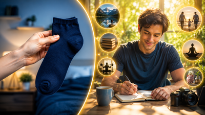 Psychology says people who own only one pair of socks aren't necessarily disorganized, they may simply have different priorities