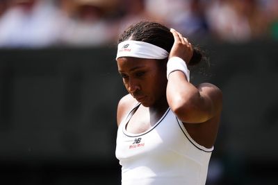 Coco Gauff had an open goal to reach Wimbledon final – then she ‘panicked’