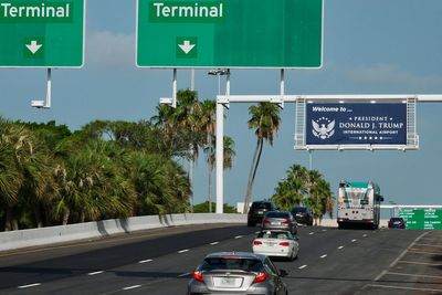 South Florida's Palm Beach airport renamed President Donald J. Trump International