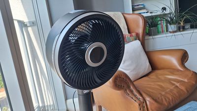 This shapeshifting Dreo fan can be a pedestal fan, a desktop fan or an air circulator — I made full use of its extensive customization options in the recent heatwave