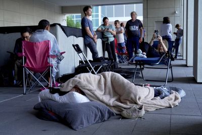 People camp outside court to get scarce public seats in hearing on Charlie Kirk's killing