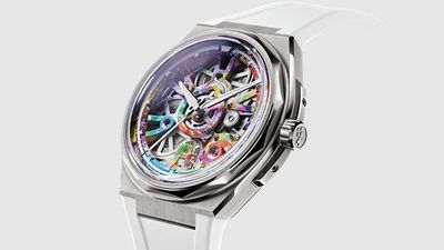 New Christopher Ward watch features a hand-painted movement and graffiti-inspired dial