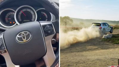 Man's Toyota Starts Shaking. Then Something Flies Off While He's Driving: 'Next Time You Pull Over and Check'