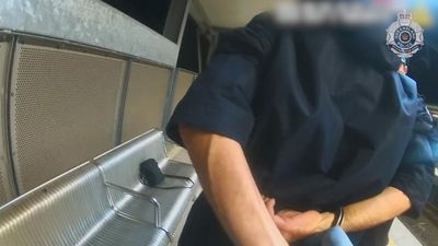 Sex abuse accused 'with child' when arrested on train