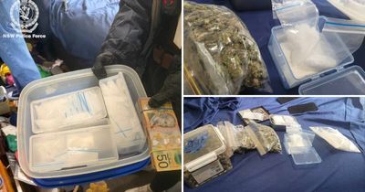 Slingshot, e-scooters and a kilo of meth seized in Hunter raids, police say