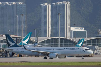 Dozens of Hong Kong flights cancelled as Typhoon Bavi nears Taiwan