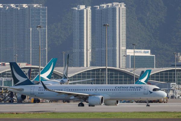 Dozens of Hong Kong flights cancelled as Typhoon Bavi nears Taiwan