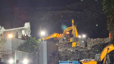 40 hours on, 8 workers trapped: Garbage heap collapses at Pune plant inaugurated by Modi in 2023