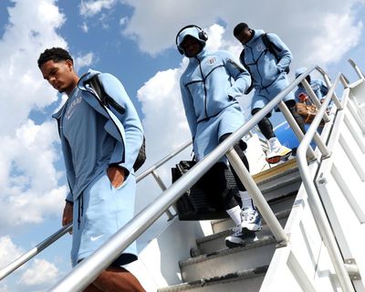 London to Lisbon and back every game: England rack up the World Cup miles
