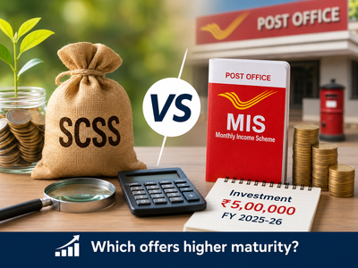 SCSS vs MIS: Which offers higher interest on a Rs 5 lakh investment?