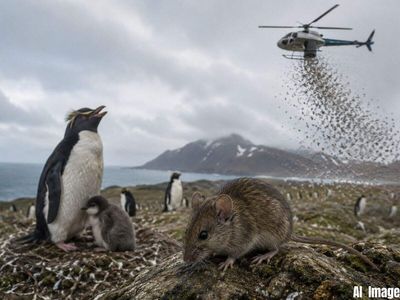 Not Shark or Seal: Penguin's biggest predator on this island is a 20-gram animal and South Africa is now planning a 550-tonne poison solution