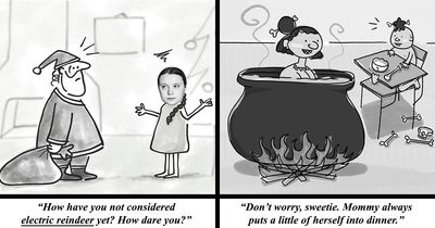 This Artist’s Single-Panel Comics Are Clever, Absurd, And Slightly Dark (57 Pics)