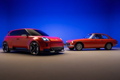 MG2 electric car previewed as Renault 5 rival with classic MG looks