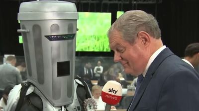 Donald Trump ally’s re-election gambit turns farce as main opponent will be intergalactic trash can
