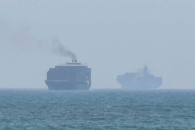 Ships stop crossing Strait of Hormuz after US and Iran trade strikes