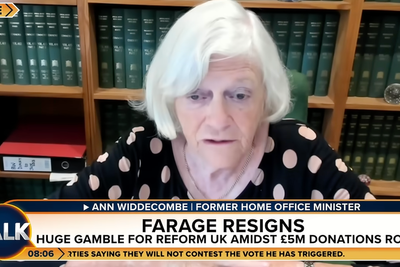 Watch Ann Widdecombe’s last TV appearance given hours before her death
