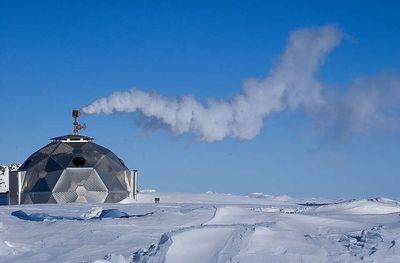 Iceland heats almost every home with volcanic heat, pumping naturally heated water from deep beneath its active volcanic landscape instead of burning coal, oil, or natural gas