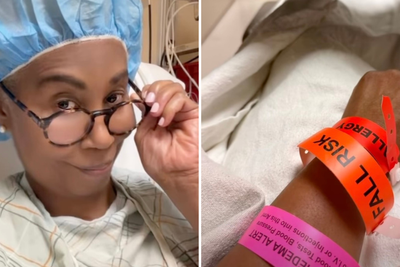 Trisha Goddard issues cancer update as she returns to hospital