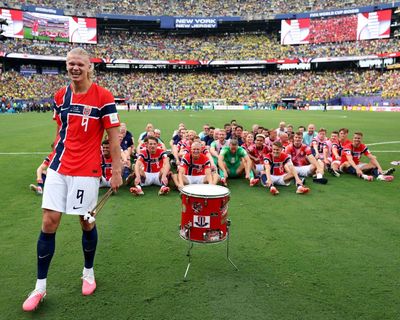 Erling Haaland has already won one prize: the most viral player of the World Cup