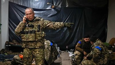 Ukraine's commander-in-chief says turning point in war with Russia 'still a long way off'