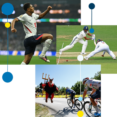 World Cup last eight, Wimbledon finals and the Tour de France – follow with us