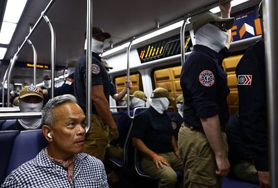 My subway ride with white supremacists