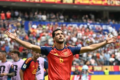 Spain 2-1 Belgium: Mikel Merino the matchwinner as European champions progress into World Cup semi-finals