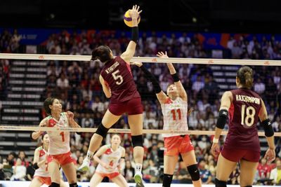 Japan beat Thailand as VNL survival battle heats up