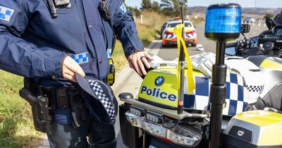 Speeding motorcyclist resisted arrest in 'prolonged scuffle': police
