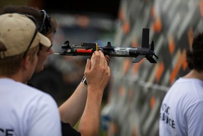 This 1-pound drone killer is the size of a Subway sandwich — but it can outrun a Black Hawk