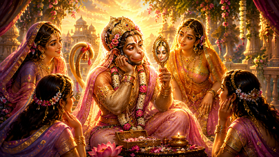 Why Hanuman Became Charushila Sakhi According to Tradition