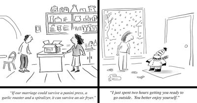 This New Yorker Cartoonist Created 26 Sharp One-Panel Comics About Society, Culture, And Everyday Life