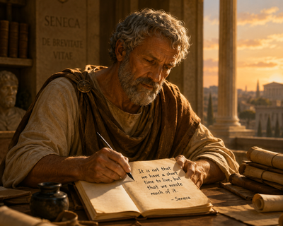 Quote of the Day: "It is not that we have a short time to live, but..." A timeless lesson from Seneca on making every moment count